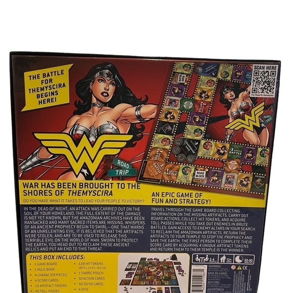 DC Wonder Woman Battle for THEMYSCIRA Board Game - Picture 2 of 3